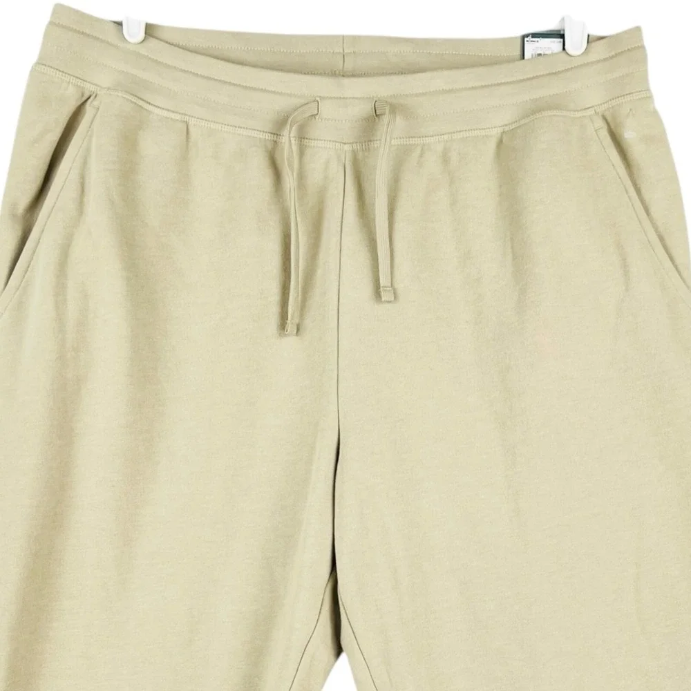 Tek Gear Men's Ultrasoft Fleece Beige Jogger Pants Big Tall Size 2XB Relaxed NWT
